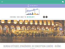 Tablet Screenshot of be-omnilum.com